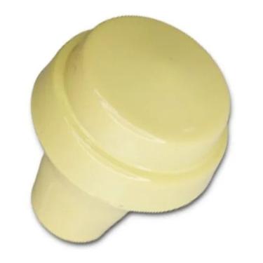 Imagem de Manopla Câmbio Bola Fusca Kombi Até 1978 Rosca Fina Marfim