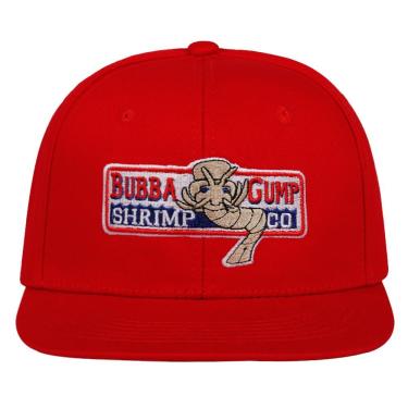 Imagem de Boné Ajustável Chapéu De Algodão Bordado Gump Dad, Forrest Trucker Vermelho Médio