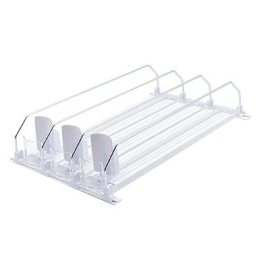 Imagem de Prateleira Ajustável Para Bebidas Com Suporte Deslizante Em Forma De E