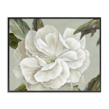 Imagem de Stupell Industries Design de arte giclée emoldurado preto rosa branca por Alex Black, 20 x 16