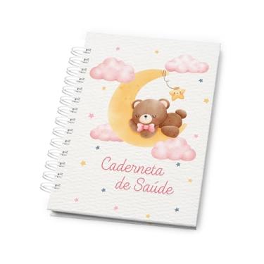 Imagem de Caderneta de Vacinação do Bebê Atualizada – Modelo SUS com Capa Dura para Menina – Registro de Vacinas, Saúde e Crescimento Infantil – Tema Dream Rosa