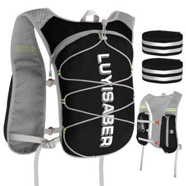 Imagem de Desoto Mochila De Hidratação, Mochilas Para Corrida, Colete Leve Caminhada, Ciclismo, Escalada, Camping, Ciclismo (Preto)