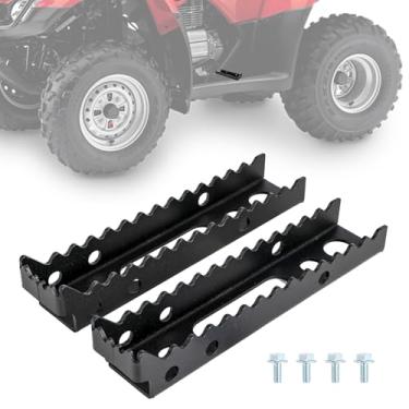 Imagem de Wacece Apoio Para Os Pés De Quadriciclo, Pedais, Antiderrapante Aço Recon 250 Trx250Te Trx250Tm 2005-2009 2011-2014 2016-2024 Rancher 350 Trx350Fm Trx350Tm 2004-2006, Preto, 50610-Hn5-M40