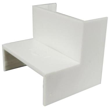 Imagem de Acabamento para Canaleta Cotovelo Interno 40X16 Branco - ILUMI 62020