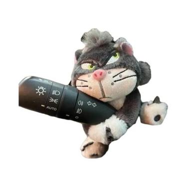 Imagem de Bonito Dos Desenhos Animados Gato Espelho Retrovisor Pingente Para Car