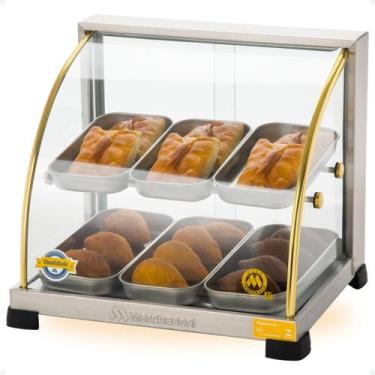 Imagem de Estufa Curva Para Salgados 6 Bandejas Dupla Marchesoni 220v