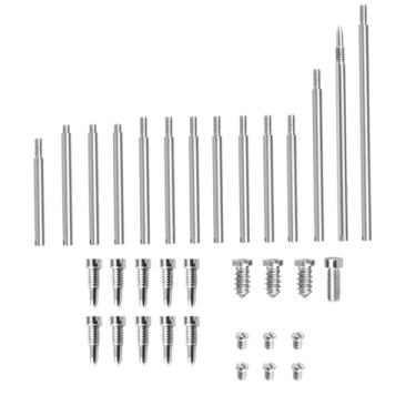 Imagem de Kit de reparo de clarinete com 14 rolos de chave, 20 parafusos, conjunto de manutenção de instrumentos de sopro de madeira