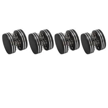 Imagem de Generic Pés de Isolamento do Alto -falante, Almofadas de Isolamento do Alto -falante Baixo Ruído Som Dense de Amor para DVD Machine para Amplificador (Preto)