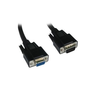 Imagem de Cabo Extensor Monitor Vga Hdd15M X Hd15F Preto - 1,8 Metro
