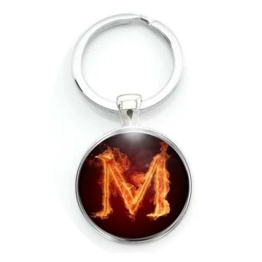 Imagem de Chaveiro Letra "M" do Alfabeto - RECANTO ASTRAL