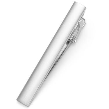 Imagem de HONEY BEAR 5 cm/5,4 cm/6 cm barra de prendedor de gravata masculina para presente de casamento de negócios de aço de tamanho normal 5 cm/5,4 cm/5,4 cm/6 cm, prata/preto/ouro/vermelho/azul, 5/5.4/6cm