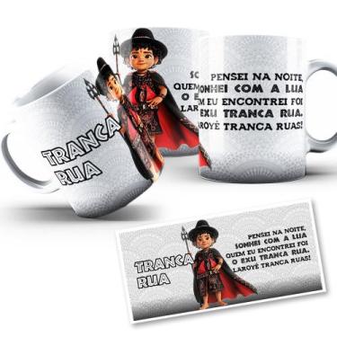Imagem de Caneca Tranca Rua Mirim Orixá Umbanda Candomblé 325ml - Flash
