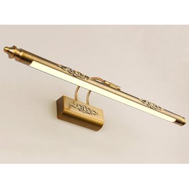 Imagem de Iluminação De Parede Vity Vintage De Estilo Rústico De Fazenda, Luzes Led Vity 8w/12w/16w Para Espelho Latão Branco Quente Com Cabeça De Lâmpada Rotativa Scoes