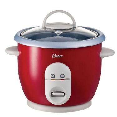 Imagem de Panela Elétrica De Arroz Oster Facile 110V, Vermelho, 110V