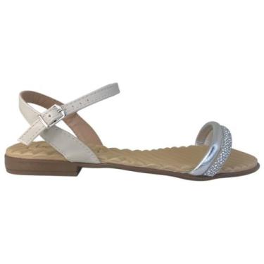 Imagem de Sandalia Rasteira com Strass Beira Rio 8519109, Brancooff, 37
