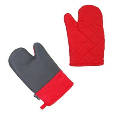 Imagem de Luva Térmica De Cozinha Forno Resistente 180º Profissional Doméstico -