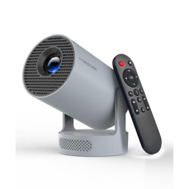 Imagem de Projetor Magcubic Mini HY300pro+ 4K com suporte WiFi 6 Bluetooth 5.4