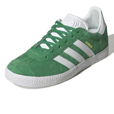Imagem de adidas Tênis Gazelle J IE5612, Verde, 6 US Big Kid