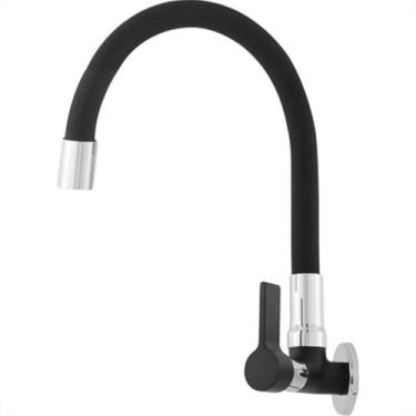 Imagem de Torneira B.M Alpha Black 2168 Par C65 1/4V - ALPHA HIDROMETAIS