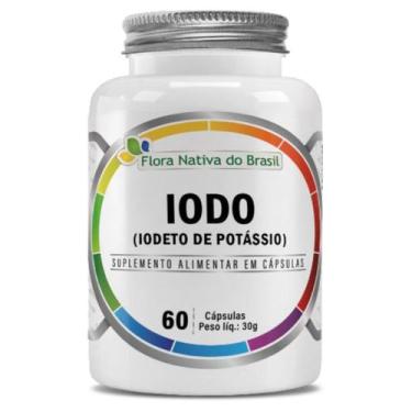 Imagem de Iodo (Iodeto de Potássio) 60 Cápsulas 500mg Flora Nativa - Flora Nativ