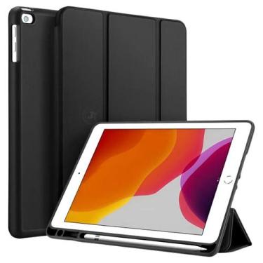 Imagem de Capa Case P/ Ipad 9 Tpu C/ Suporte+Porta Caneta Tablet Smart - Era Ful