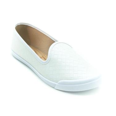 Imagem de Tênis Feminino Slip On Moleca 5109.712 - Branco-Feminino
