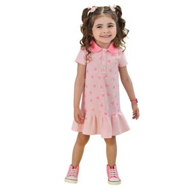 Imagem de Kukie Vestido Canelado Moranguinhos Rosa-Feminino