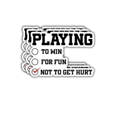 Imagem de (3 peças) Adesivo de vinil com frases sarcásticas engraçadas, frases inspiradoras, amantes do esporte, para copo, laptop, Kindle, garrafas de água, tablet, livros, telefone, tamanho 3 x 2,1