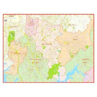 Imagem de Mapa Planta Urbana Região Abc Paulista Atualizado Multimapas