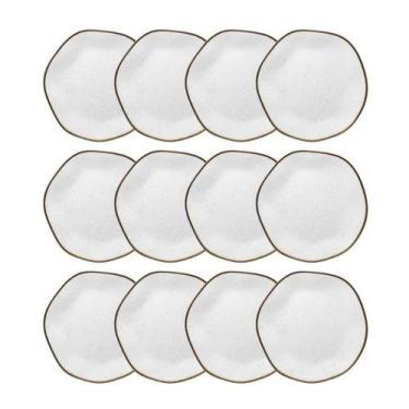 Imagem de Jogo de 12 Pratos Sobremesa 21,5cm Oxford Ryo Maresia