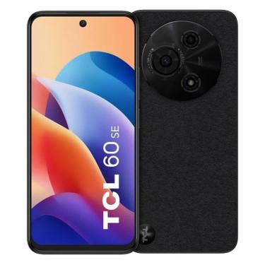 Imagem de Smartphone TCL 60 SE, 4G, 512GB, 8GB+ 10GB de RAM, Tela 6,7&quot;, Câmera Traseira 50MP, Preto