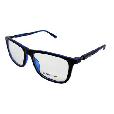 Imagem de Armação De Óculos Speedo Sp4121 A01 Preto Brilho-Masculino