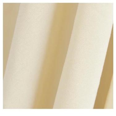 Imagem de Saia de mesa plissada branca, cortinas para cenário de casamento, toalhas de mesa para aniversário, banquete, palco, saia de seda, evento, festa, marfim, A60cm x C300cm