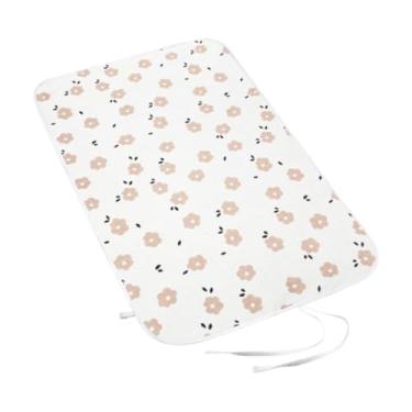 Imagem de Llazsybz Almofada de Passar Roupa Portátil, Acessório de Vestuário Profissional Resistente, Ideal para Casa, Viagens, Máquina de Lavar E Secar, Pequena Flor de Laranjeira, Tamanho real