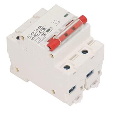Imagem de Disjuntor DC, 100A Pa66 Din Rail 10KA Quebrando a Capacidade, para o Solar PV, Com Escopo Aplicável para Energia Solar Fotovoltaica Motocicleta Elétrica Especial (Vermelho)