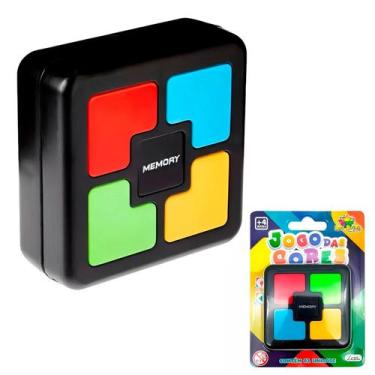 Imagem de Memory Game Brinquedo Interativo Educativo Infantil Com Luzes Sons - A