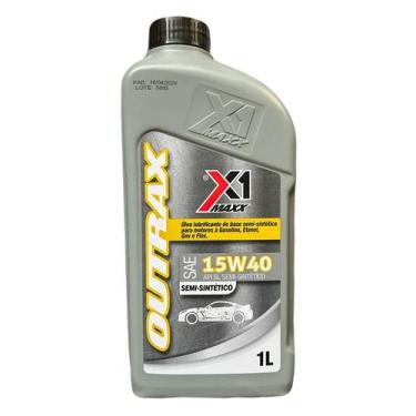 Imagem de Óleo 15w40 Semi Sintético Alta Km P/ Reduzir Fumaça Do Motor - X1