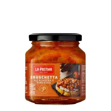 Imagem de Bruschetta la pastina alcachofra e pimentão 280g