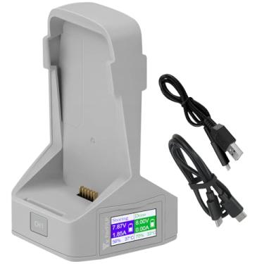Imagem de LYONGTECH LCD Dual Battery Charger with Storage Charge for DJI Flip Drone,Display Parallel Charging Hub Accessories