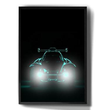 Imagem de Quadro Decorativo Carro Rocket League Octane Jogo Art - Tribos