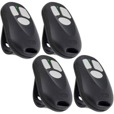 Imagem de 4 Controle Remoto 2 Canais Portão Eletronico 433mhz Rcg Seg Garen Ppa