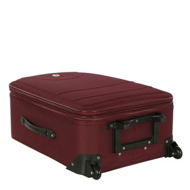 Imagem de MALA DE VIAGEM MÉDIA COSMO COM 2 RODAS - VINHO
