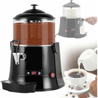 Imagem de Máquina De Fonte De Chocolate 5L/10L Máquina De Derretimento De Chocolate Quente Comercial, Dispensador De Chocolate De 400w Que Quente Para Aquecer O Suco De Leite Com Leite De Chocolate