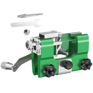 Imagem de Rrlihjgu Ferramenta Para Afiar Serra de Cadeia, Afiador Manual de Dentes de Serra, Máquina Elétrica de Afiação para de Cadeia com Manivela para Carpintaria e Lenhadores