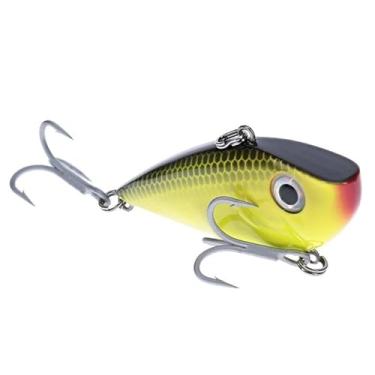 Imagem de Strike King (REYESDSW34-605) Isca de pesca de isca dura de água salgada com olhos vermelhos, cor 605 - Cataouatche Special, 3/4 onças, Mustad Premium Triple Grip Hooks, 3D Eyes