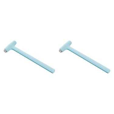 Imagem de Sclmgo Pacote com 2 Maços para Fazer Joias, Maços Pequenos para Artesanato, Antiderrapantes para Montagem de Brinquedos, Chocolate, Marcenaria, Cabeça de Metal