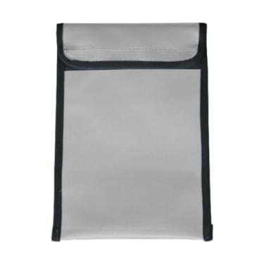 Imagem de Amagogo Bolsa organizadora de documentos à prova de fogo, resistente à água, prática para viagem de negócios, proteção para presentes, bolsa prova de fogo e, 18 Cm X 28 Cm