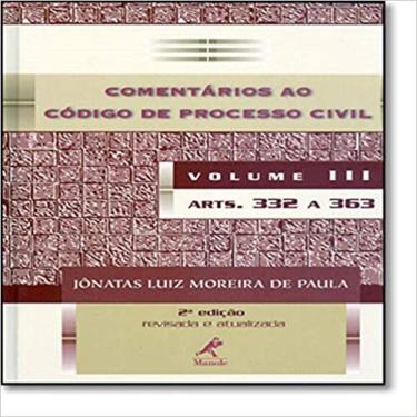 Imagem de Livro - Comentários Ao Código De Processo Civil - Volume 3