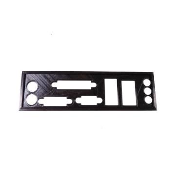 Imagem de Espelho Acabamento Tampa Chapinha Placa Mãe ASUS H81M-C - OVER CLOCK
