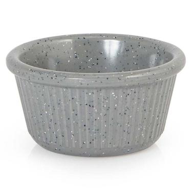 Imagem de Tigela Ramekin Gourmet Mix Melamina 90 ml Cinza Stone